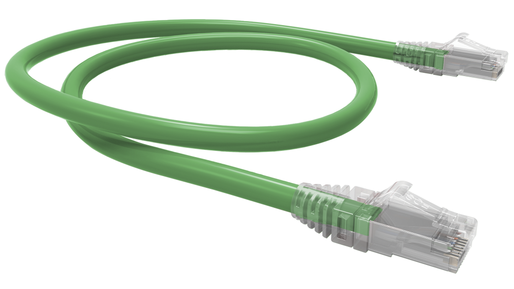 PATCH CORD U/UTP GIGALAN GREEN CAT.6 - LSZH - T568A/B - 15.0m - VERDE