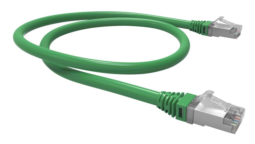 PATCH CORD F/UTP GIGALAN GREEN CAT.6A - LSZH - T568A/B - 15.0m - VERDE (BLINDADO)